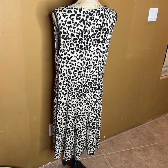 NWT Premise Leopard Rayon Blend Dress Size XXL - Picture 2 of 5